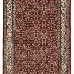 Persisk teppe - klassisk - 237 x 136 cm - mørk rød