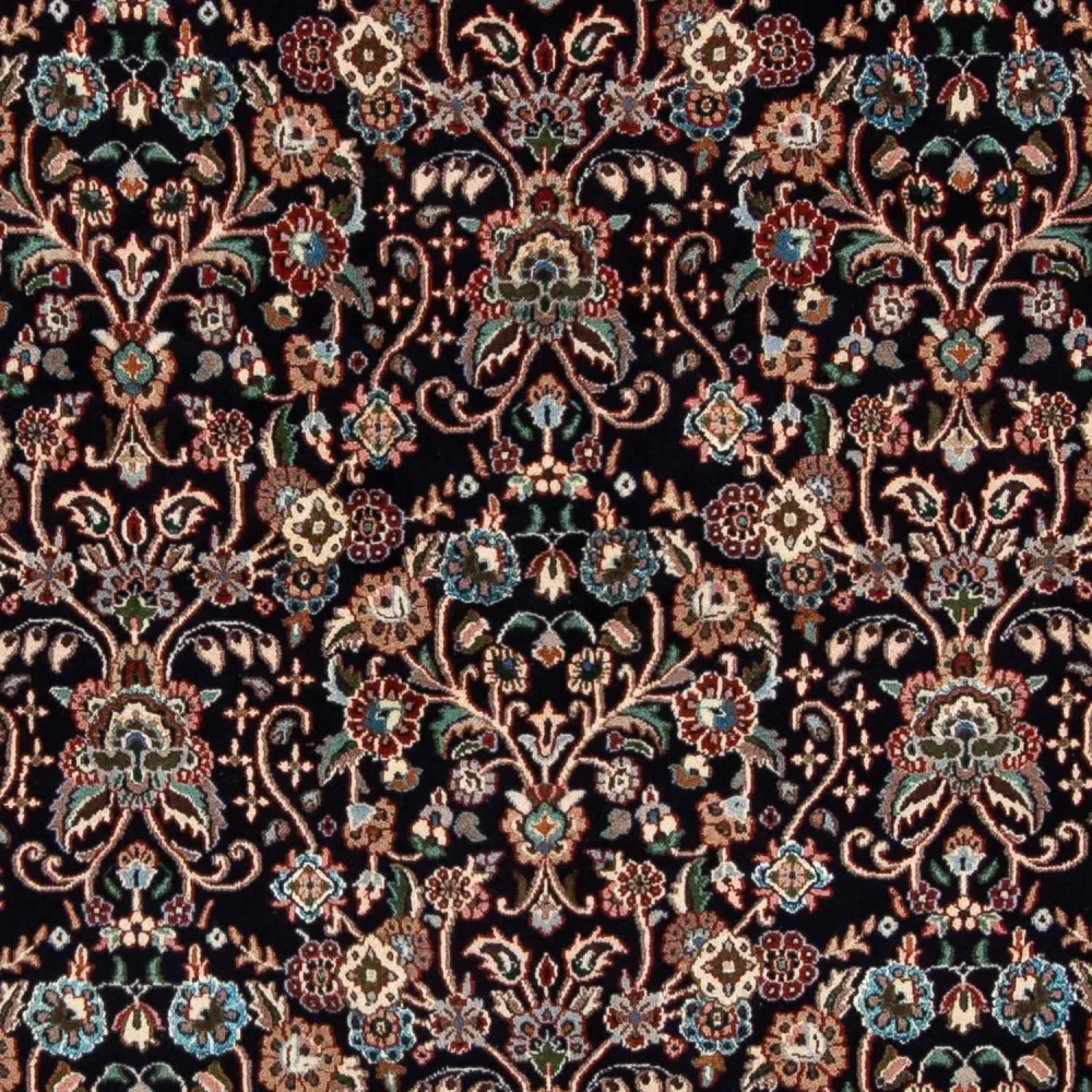 Persisk teppe - klassisk - 240 x 174 cm - mørkeblå
