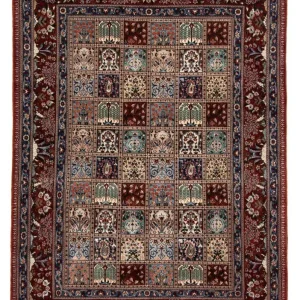 Persisk teppe - klassisk - 240 x 180 cm - flerfarget