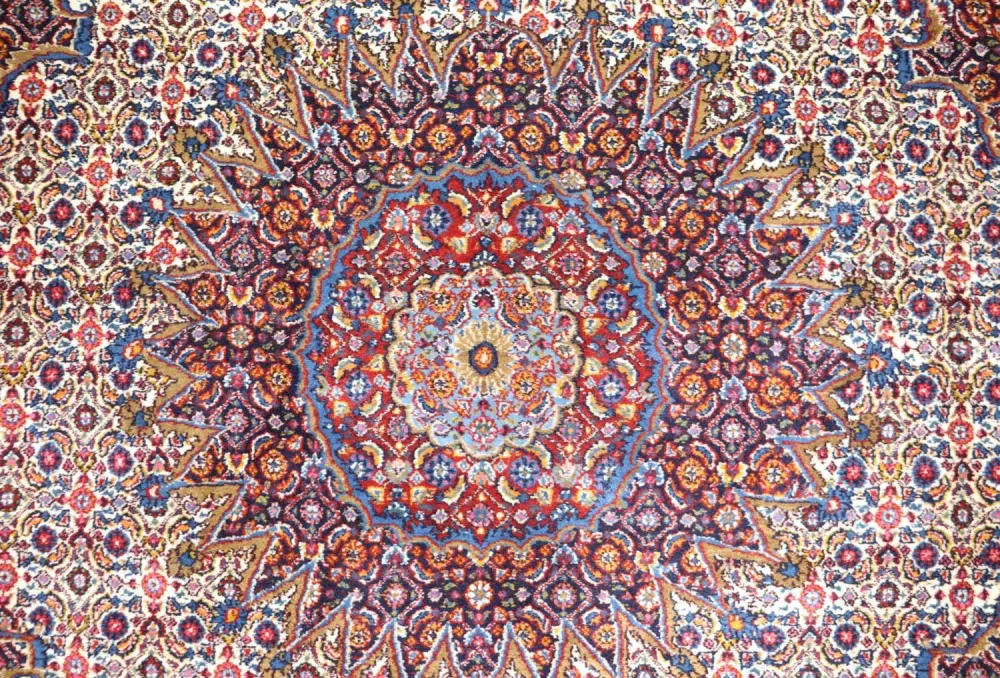 Persisk teppe - klassisk - 250 x 200 cm - blå