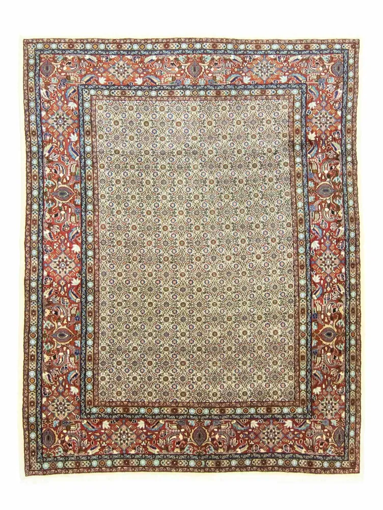 Persisk teppe - klassisk - 253 x 196 cm - beige