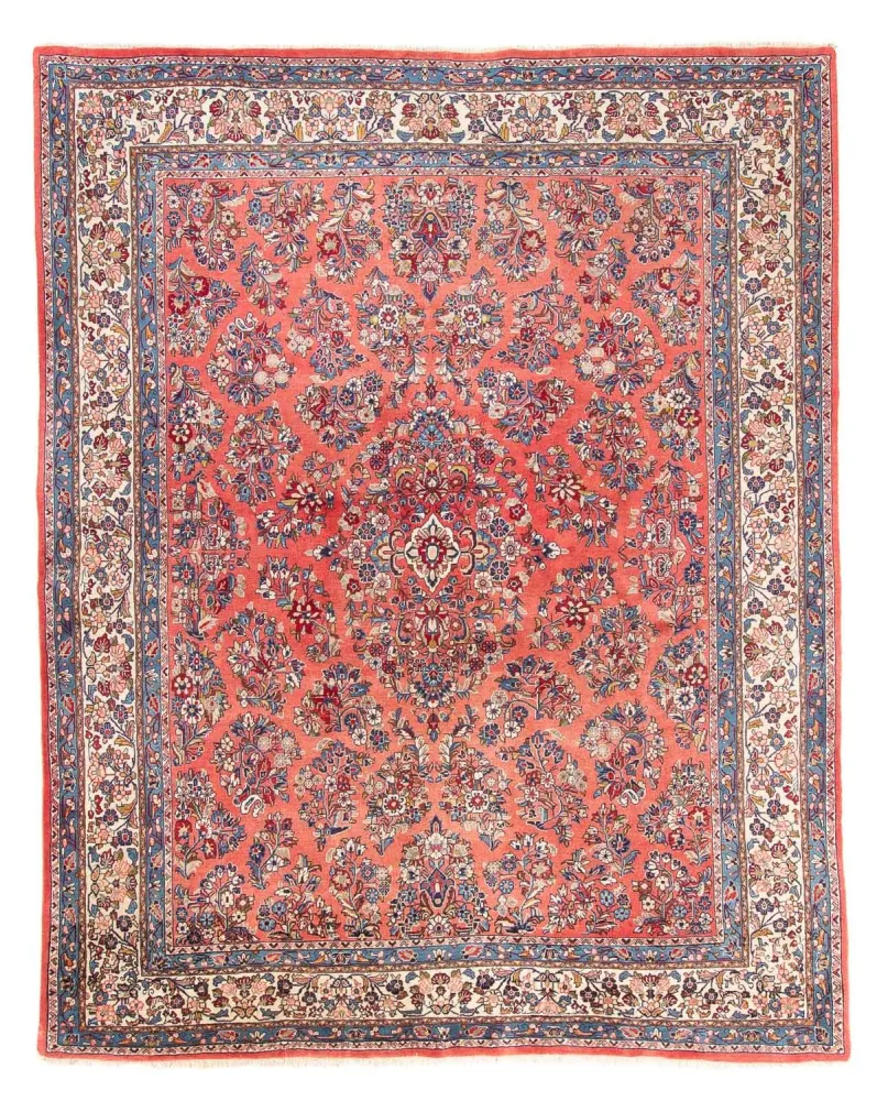 Persisk teppe - klassisk - 254 x 203 cm - laks