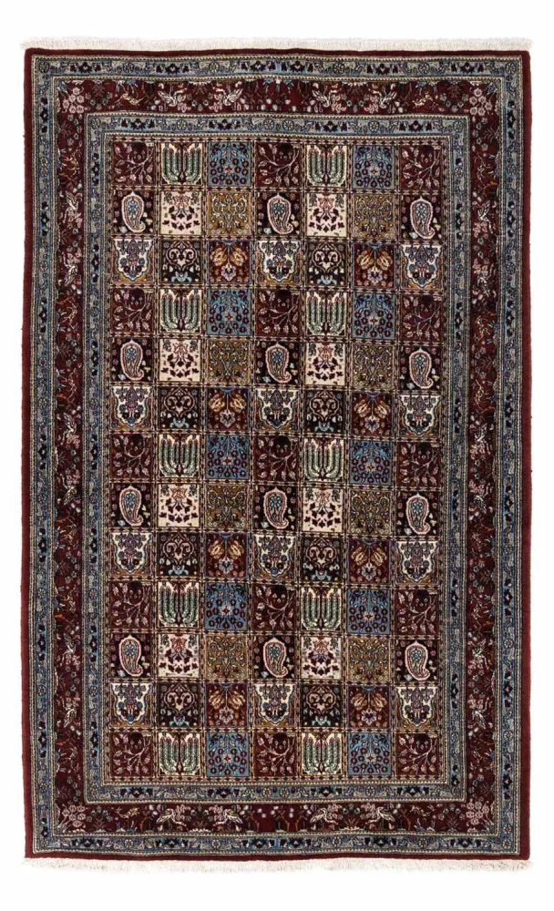 Persisk teppe - klassisk - 262 x 158 cm - mørk rød