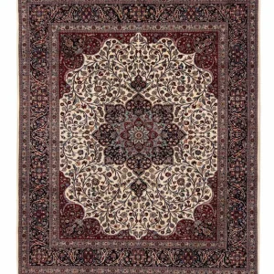 Persisk teppe - klassisk - 270 x 218 cm - beige
