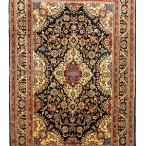 Persisk teppe - klassisk - 283 x 196 cm - svart