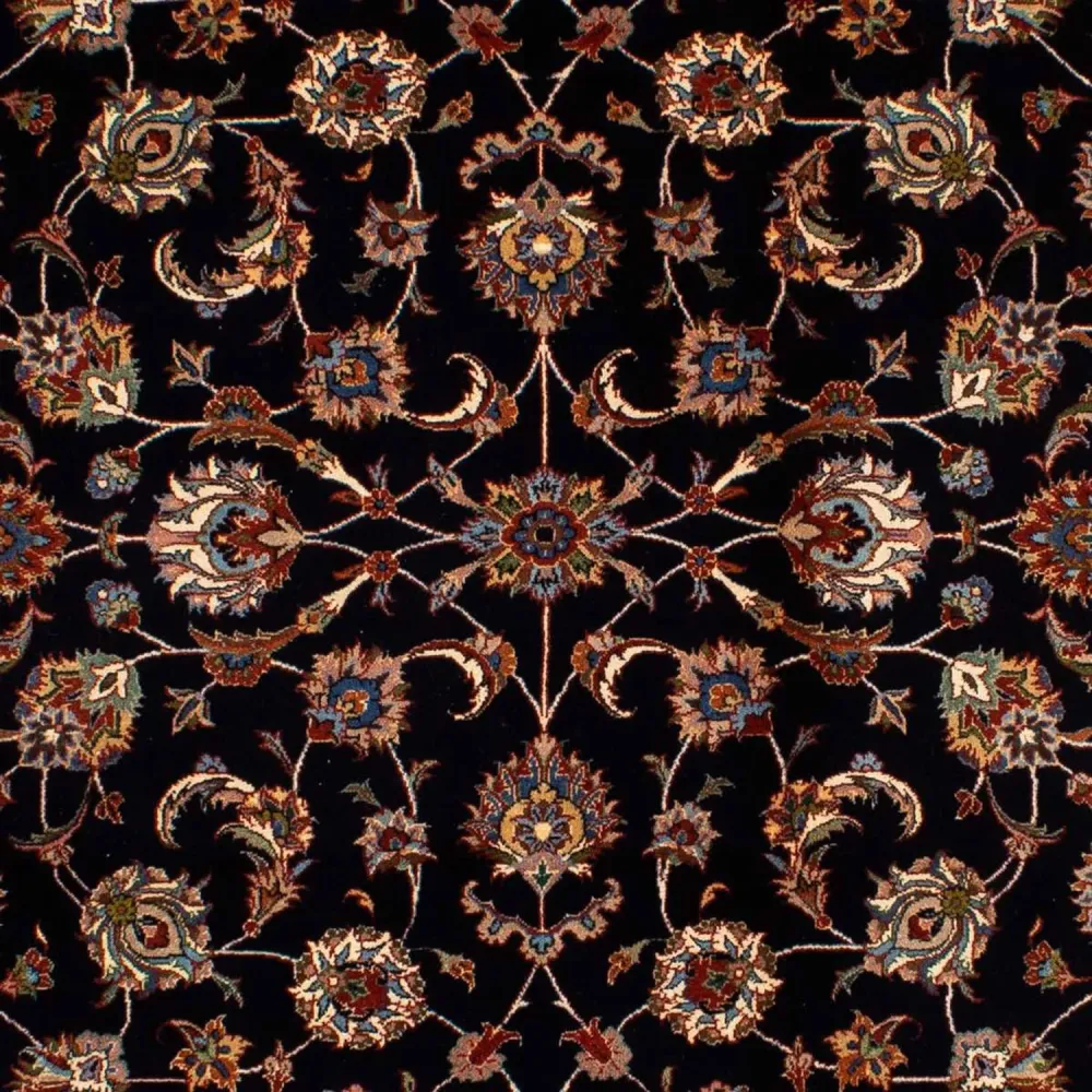 Persisk teppe - klassisk - 285 x 193 cm - mørkeblå