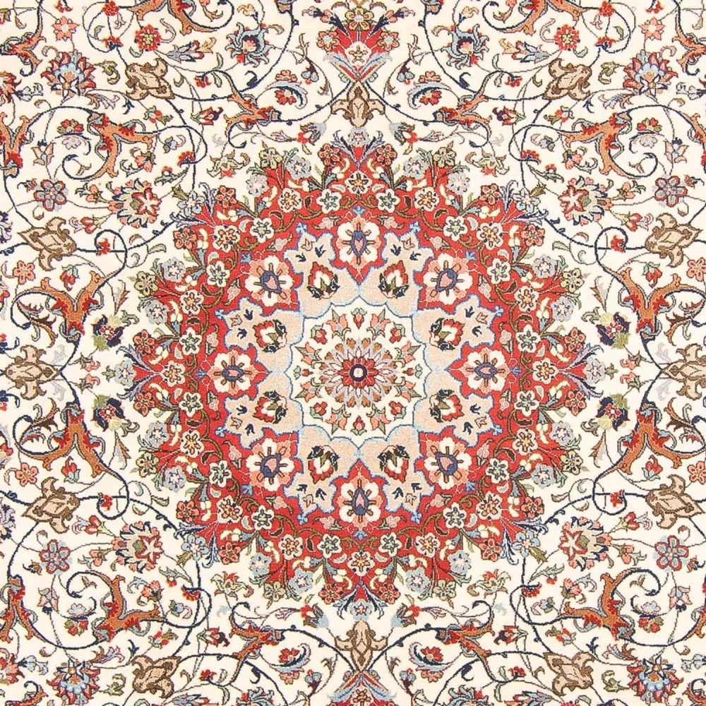 Persisk teppe - klassisk - 287 x 200 cm - krem