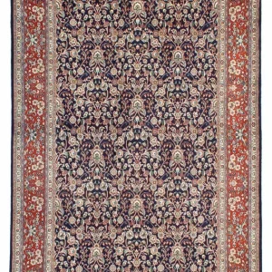 Persisk teppe - klassisk - 288 x 198 cm - svart