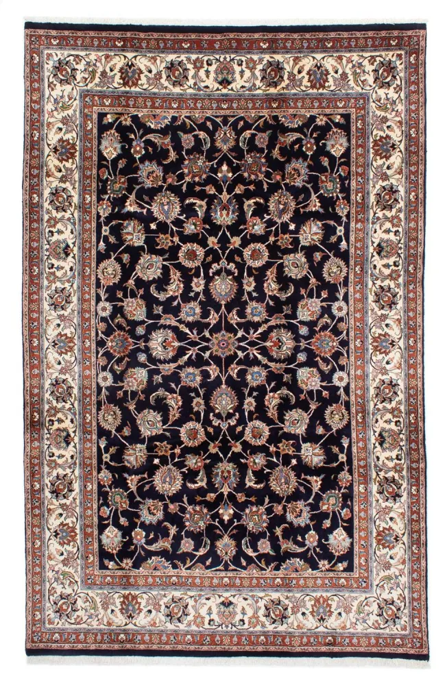 Persisk teppe - klassisk - 290 x 193 cm - svart