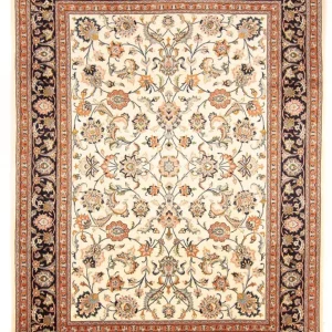 Persisk teppe - klassisk - 290 x 200 cm - krem