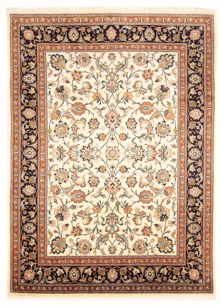 Persisk teppe - klassisk - 290 x 200 cm - krem