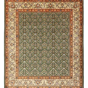 Persisk teppe - klassisk - 292 x 255 cm - grønn