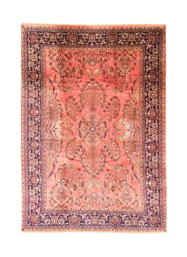 Persisk teppe - klassisk - 293 x 202 cm - oransje
