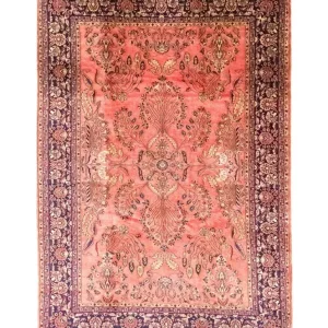Persisk teppe - klassisk - 293 x 202 cm - oransje