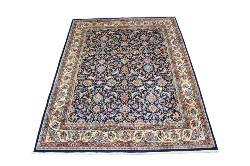 Persisk teppe - klassisk - 295 x 210 cm - blå