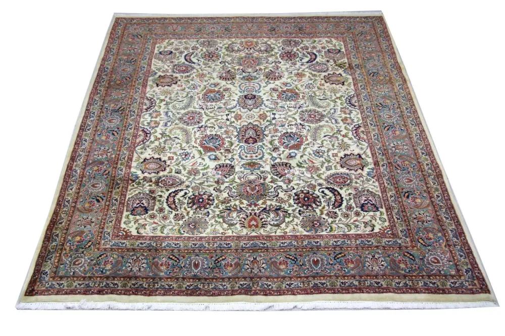 Persisk teppe - klassisk - 295 x 245 cm - blå