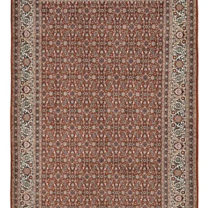 Persisk teppe - klassisk - 298 x 197 cm - rust