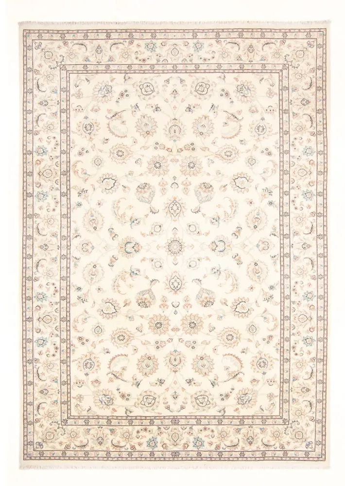 Persisk teppe - klassisk - 298 x 202 cm - krem