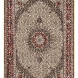 Persisk teppe - klassisk - 300 x 195 cm - taupe