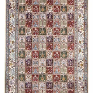 Persisk teppe - klassisk - 300 x 197 cm - beige