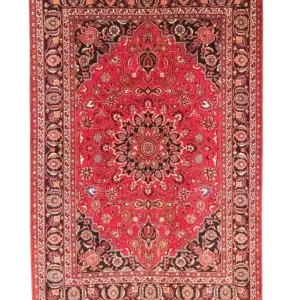 Persisk teppe - klassisk - 300 x 205 cm - rød