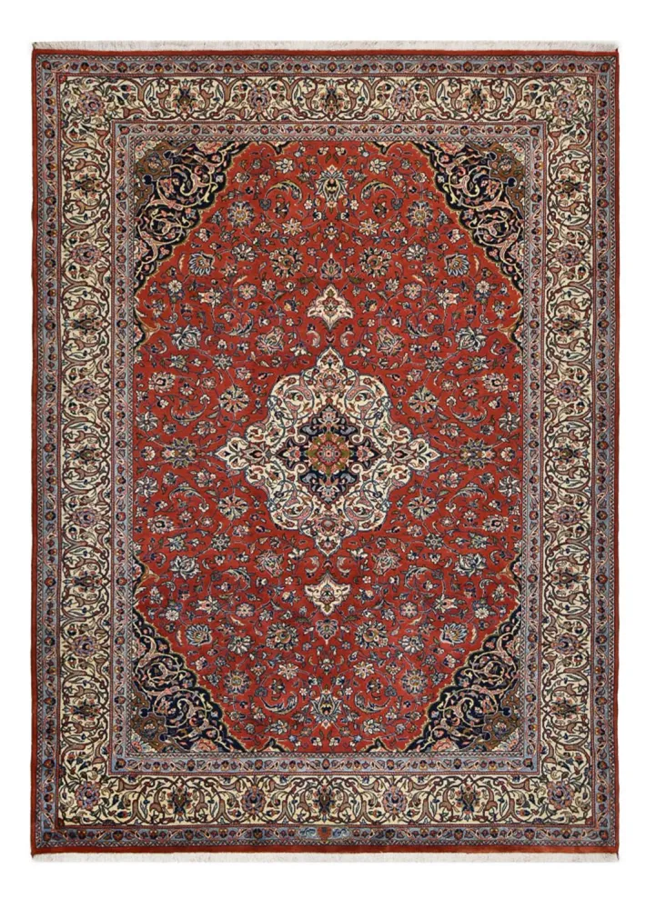 Persisk teppe - klassisk - 300 x 217 cm - rød