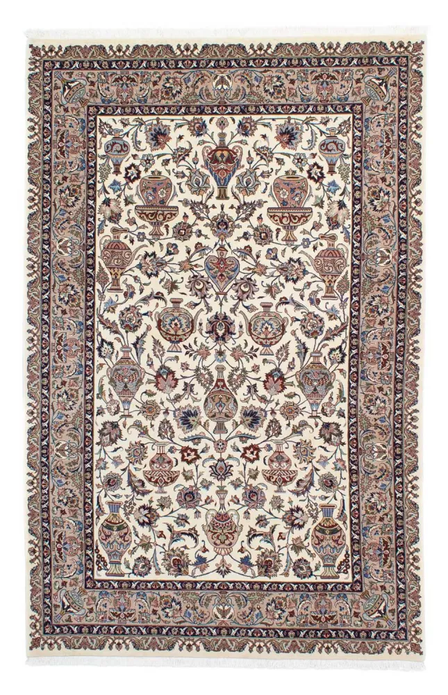 Persisk teppe - klassisk - 302 x 196 cm - beige