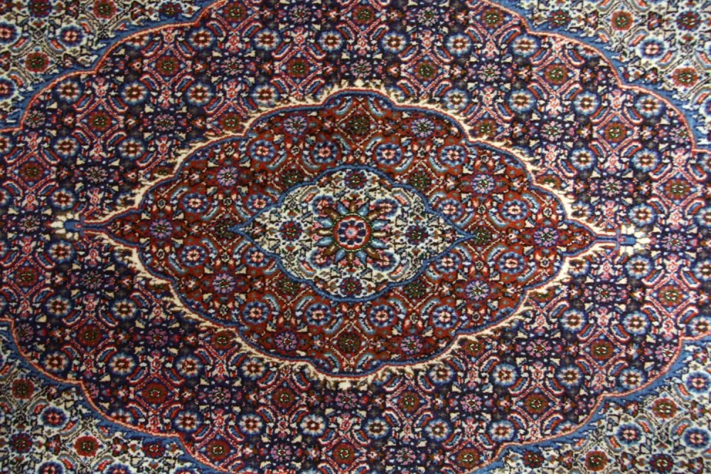 Persisk teppe - klassisk - 302 x 198 cm - blå