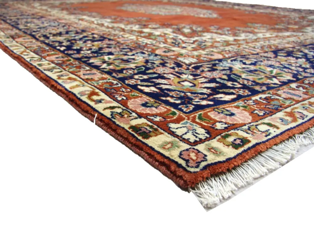 Persisk teppe - klassisk - 302 x 240 cm - blå