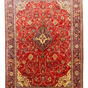 Persisk teppe - klassisk - 303 x 216 cm - rød