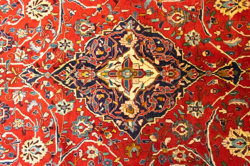 Persisk teppe - klassisk - 303 x 216 cm - rød