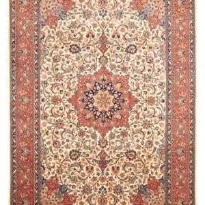 Persisk teppe - klassisk - 305 x 200 cm - krem