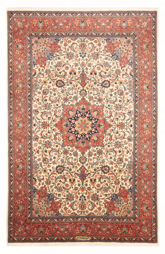 Persisk teppe - klassisk - 305 x 200 cm - krem
