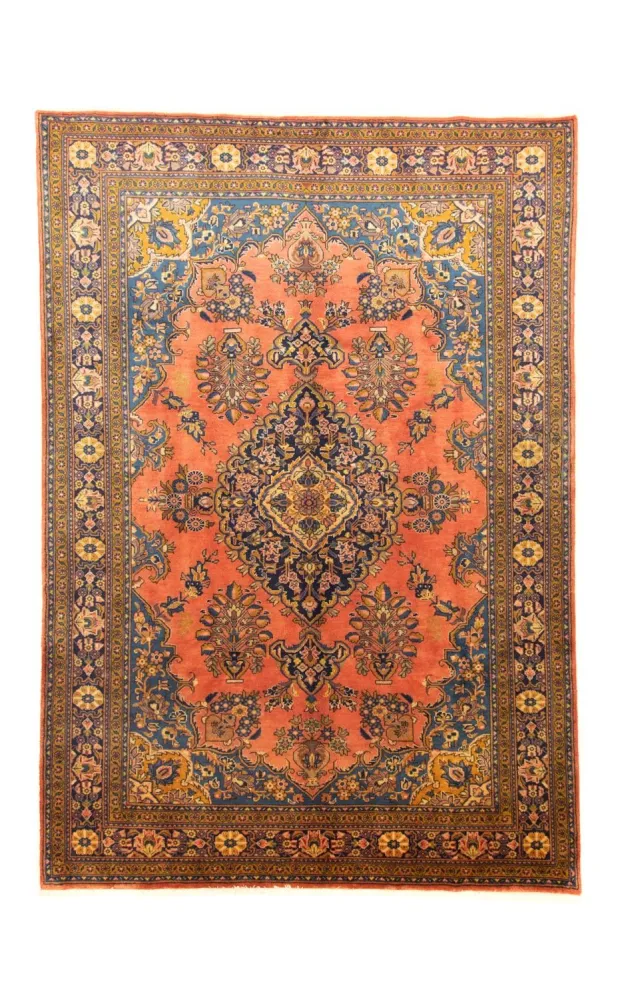 Persisk teppe - klassisk - 310 x 213 cm - oransje