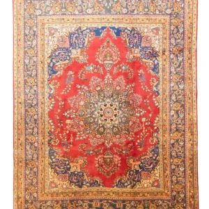 Persisk teppe - klassisk - 321 x 261 cm - oransje