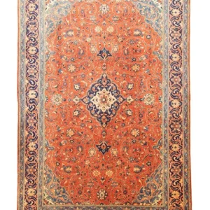 Persisk teppe - klassisk - 326 x 217 cm - oransje