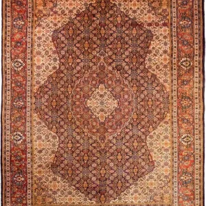 Persisk teppe - klassisk - 337 x 210 cm - mørkeblå