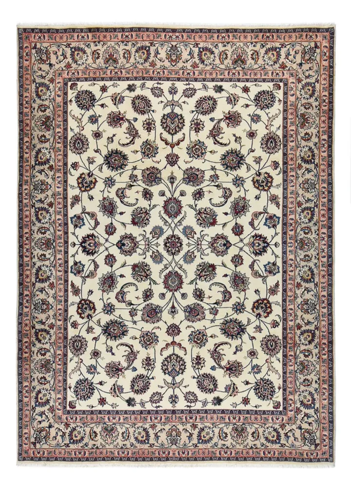 Persisk teppe - klassisk - 342 x 243 cm - sand