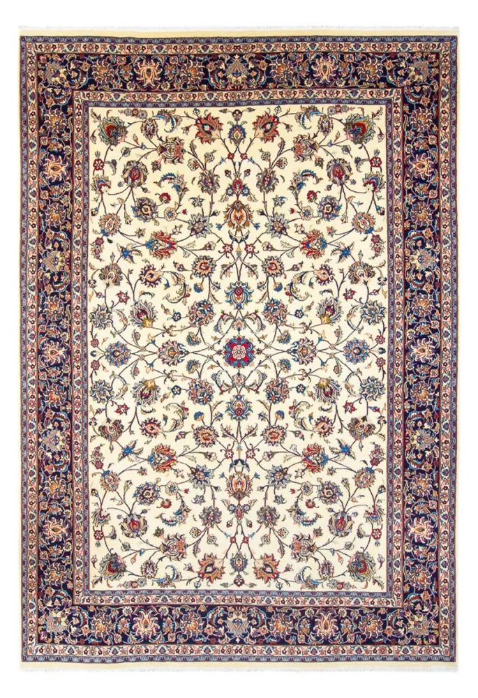 Persisk teppe - klassisk - 342 x 248 cm - krem