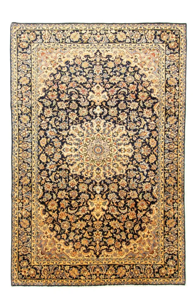 Persisk teppe - klassisk - 346 x 232 cm - blå