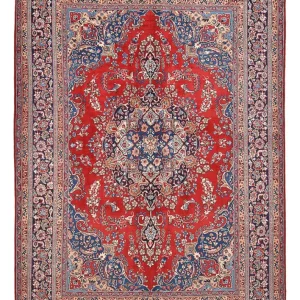 Persisk teppe - klassisk - 347 x 239 cm - rød