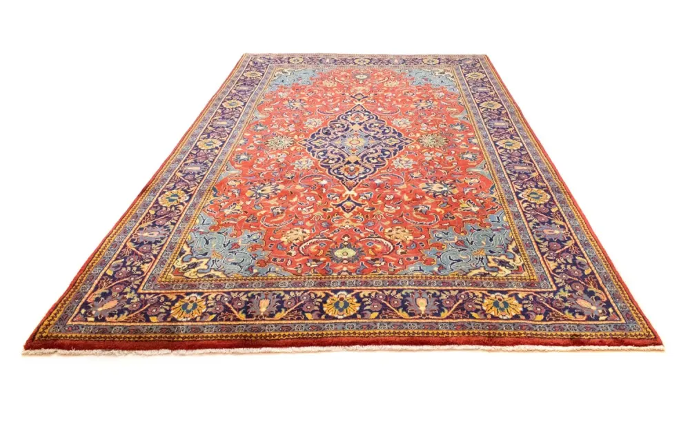 Persisk teppe - klassisk - 348 x 204 cm - oransje