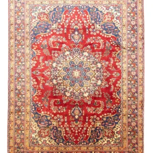 Persisk teppe - klassisk - 350 x 251 cm - rød