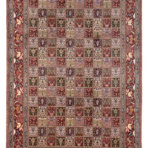 Persisk teppe - klassisk - 354 x 249 cm - lys rød
