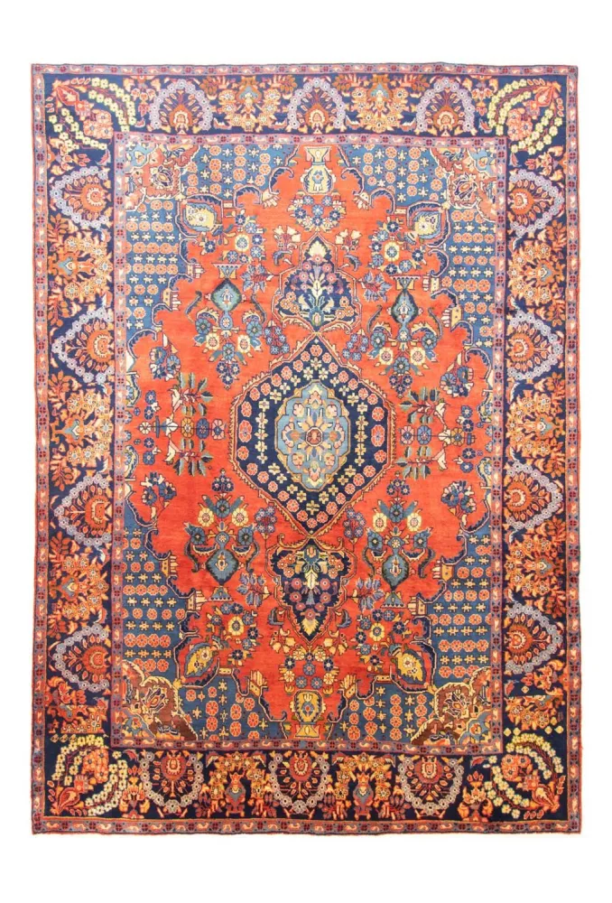Persisk teppe - klassisk - 365 x 257 cm - oransje