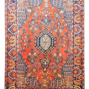 Persisk teppe - klassisk - 365 x 257 cm - oransje