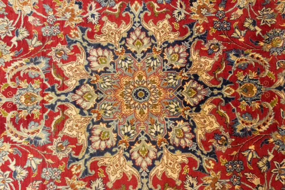 Persisk teppe - klassisk - 392 x 284 cm - rød
