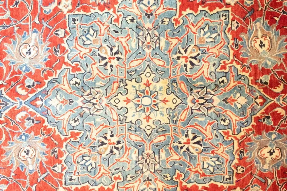Persisk teppe - klassisk - 392 x 287 cm - rød