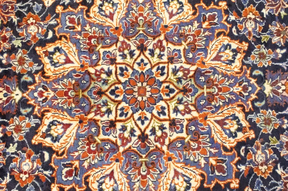 Persisk teppe - klassisk - 413 x 298 cm - blå
