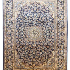 Persisk teppe - klassisk - 414 x 295 cm - blå